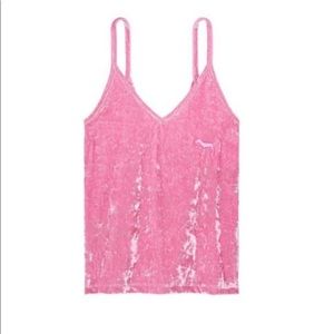 PINK Velvet Tank
